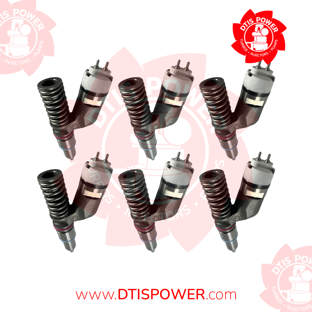 C11-5-1ñ 10R-3147 (C-11/C-13) - Set of Premium Reman Diesel Injectors - 6 Injectors Set - $1,200.00 + $900.00 Core Free Shipping in all orders - Image 1