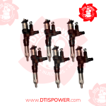 0950006593 Hino - 6 Injectors Set - $2,100.00 Free Shipping in all orders