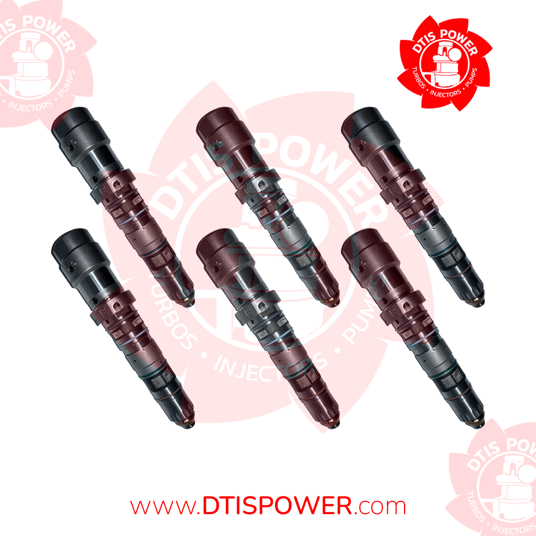 5 4954801 QSK - SET OF PREMIUM REMAN DIESEL INJECTORS - 6 Injectors Set - $2,700.00 + $1,200.00 Core Free Shipping in all orders - Image 1