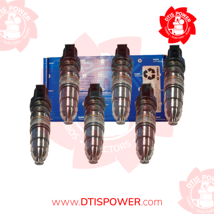 EX634434 (ISX) – 6 Injectors Set- $3,840+$600.00 Core Charge – REMAN by Delphi – Free Shipping in all orders