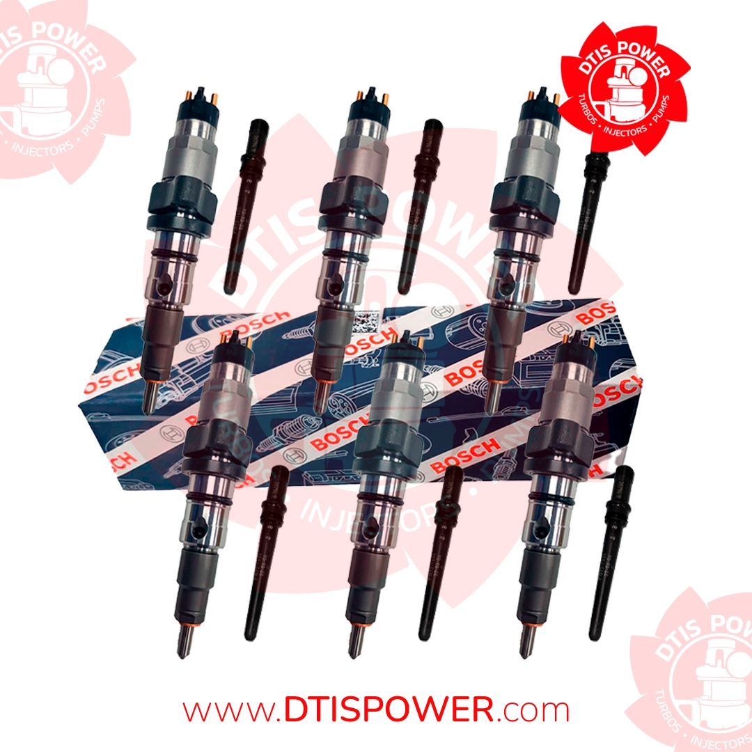 oem5.9 0986435503 (2003-2004 1/2) – 6 Injectors Set FUEL SUPPLY INCLUDED– $2,700.00 + $600.00 Core Free Shipping in all orders - Image 1