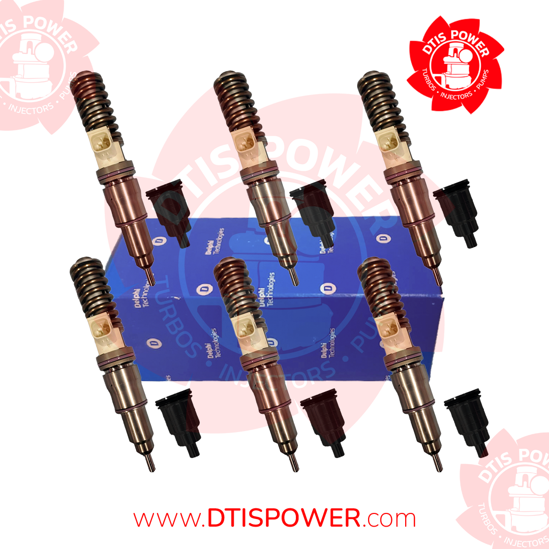 oemset-1-1 85142311 D11H EPA10/0BD13 – 6 Delphi Injectors Set Injector Sleeve included – $3,000.00 + $600.00 Core Free Shipping in all orders - Image 1