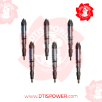 High-quality Remanufactured set of diesel injectors for International Maxxforce