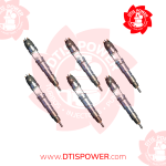 High-quality Remanufactured set of diesel injectors for International Maxxforce