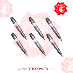 High-quality Remanufactured set of diesel injectors for International Maxxforce