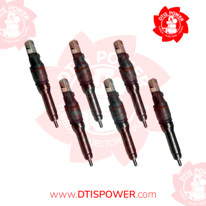 High-quality premium remanufactured set of diesel injectors for Paccar