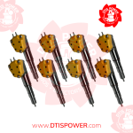 (3412 / 3408) – Set of Premium Reman Diesel Injectors – 8 Injectors set