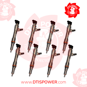 High-quality remanufactured set of diesel injectors for Ford 6.4 2008-2010 F250, F350, F450, F550