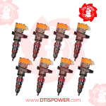 High-quality premium remanufactured set of diesel injectors for Ford 7.3 Powerstroke 1994-1998 F SERIES, E SERIES VAN, INTERNATIONAL T444E (ESN 0000500 to 460194)
