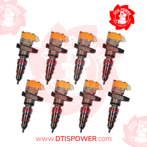 High-quality premium remanufactured set of diesel injectors for Ford 7.3 Powerstroke 1994-1998 F SERIES, E SERIES VAN, INTERNATIONAL T444E (ESN 0000500 to 460194)
