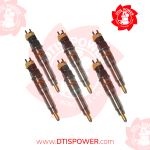 High-quality remanufactured set of diesel injectors for Mercedes-Benz