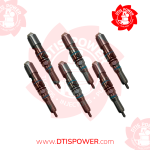 Set of Premium Reman Diesel Injectors – 6 Injectors Set
