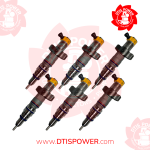Set of Premium Reman Diesel Injectors – 6 Injectors Set