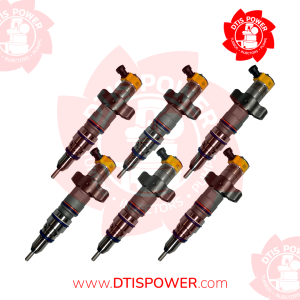 Set of Premium Reman Diesel Injectors – 6 Injectors Set