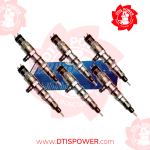 High-quality REMAN by Bosch set of diesel injectors for Detroit