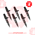 High-quality premium remanufactured set of diesel injectors for Detroit