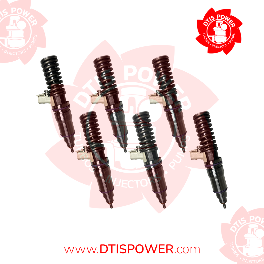 FE4E00001 (14.0) SET OF PREMIUM REMAN DIESEL INJECTORS – 6 Injectors Set