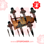 ISL – SET OF REMAN DIESEL INJECTORS BY CUMMINS – 6 Injectors Set FUEL SUPPLY INCLUDED