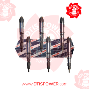 High-quality Bosch set of diesel injectors for International Maxxforce
